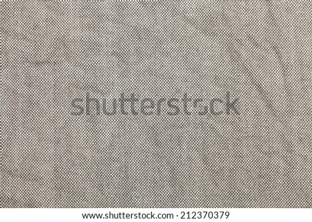 Gray fabric texture and background 