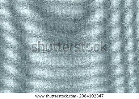 Gray fabric texture, teal color fabric texture as background