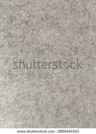 Gray Felt Fabric Texture Background with Soft Fiber Pattern