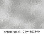 gray foil glass texture background. Abstract gradient bright light reflection and shiny rough texture surface