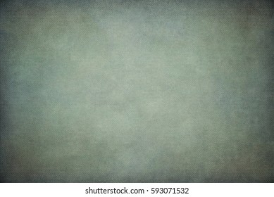 Gray Green Painted Canvas Or Muslin Fabric Cloth Studio Backdrop
