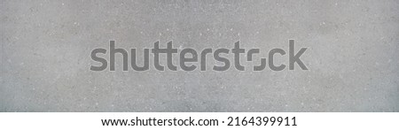 Gray grey concrete stone terrace slab granite texture background banner panorama, topview