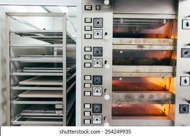 Gray Industrial Bakery Oven 