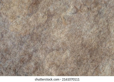 Gray lambswool carpet as a background. Material for covering an Asian yurt dwelling. - Shutterstock ID 2161070111