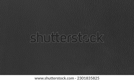 Gray leather texture, close-up, background surface