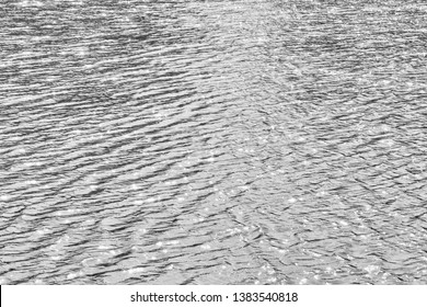 Gray Ocean Surface Water Beautiful Small Stock Photo 1383540818 ...