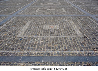 Gray paving scenery, background                               