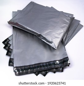 Gray Poly Mailer For Packing