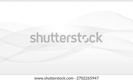 Gray Silver wave abstract backgorund for social media or product design
