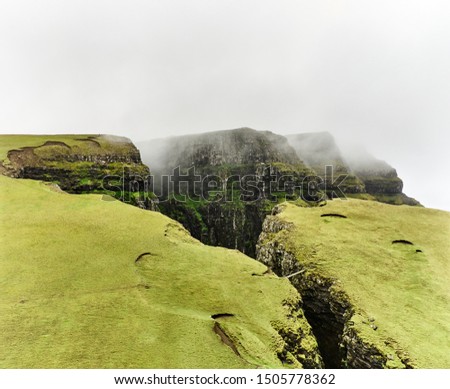 Similar – Image, Stock Photo The Quiraing Nature