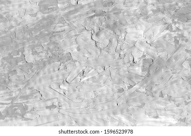 Gray Stucco Wall Texture. Abstract Background
