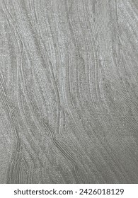 Gray swirly lines imitation wood texture wallpaper