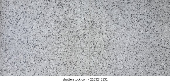 Gray Terrazo Floor Texture Background