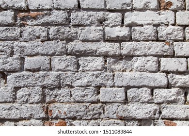 Gray texture from fragment brickwork the wall the house 