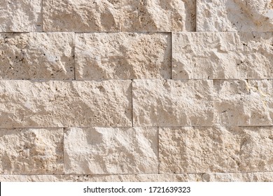 Gray travertine block wall texture. Italian travertine stone wall texture. old stone wall background texture. marble travertine textures. 