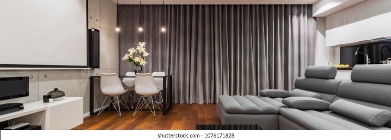 Home Living Room Theater Images Stock Photos Vectors