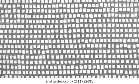 A gray and white tile pattern texture background. The tiles are square and are arranged in a grid. The pattern is very simple and repetitive