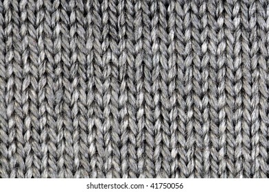 Gray Wool Texture Or Background