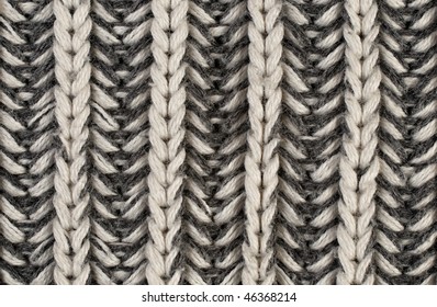 Gray Wool Texture Or Background