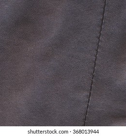 Graybrown Leather Texture Seam Stock Photo 368013944 | Shutterstock