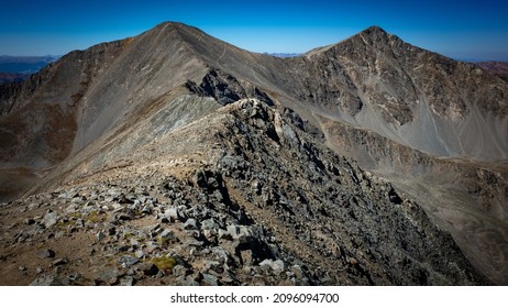 Grays Peak and Torreys Peak in the Colorado Rockies