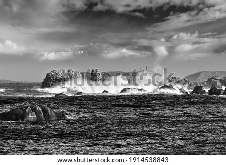 Similar – Pink Granite Coast