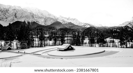 A grayscale view of a house located in Mount Berge, Chelan County, Washington