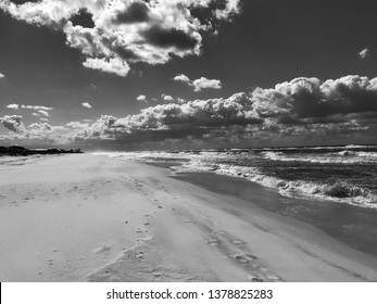 Grayton Beach Florida In Black And White