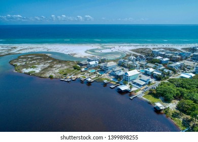 Grayton Beach Florida Overhead View