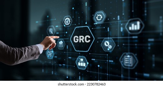 GRC Governance Risk and Compliance concept - Shutterstock ID 2230782463