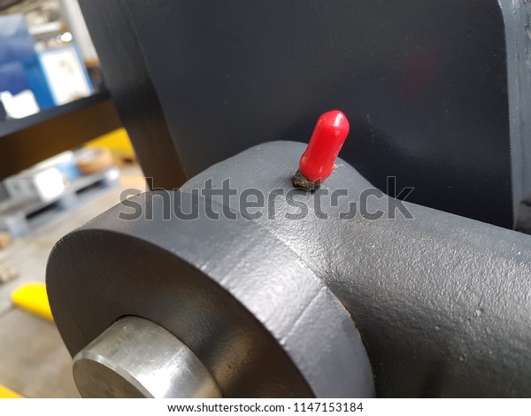 Grease Point Tilt Cylinder Forklift Stock Photo Edit Now 1147153184