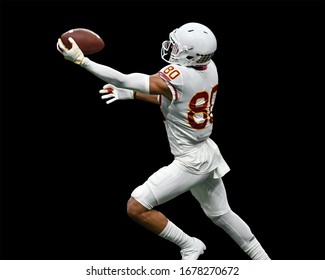 Great action photos of football players making amazing plays during a football game - Powered by Shutterstock