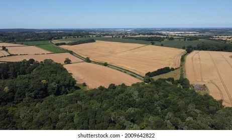 Great Aerial Rural View Of England