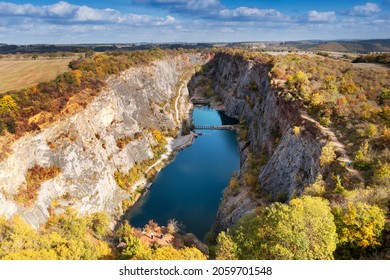 Great America (Velká Amerika) quarry, Czech Karst, Central Bohemian region, Czech republic