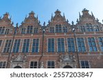 The Great Armoury in Gdansk, Poland. Tourist attractions. Renaissance architecture.