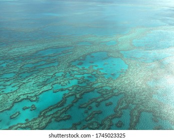 Great Barrier Reef Australia Ariel View