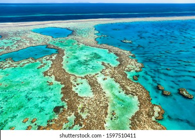 Great Barrier Reef. Whitsundays. Queensland Australia - Shutterstock ID 1597510411