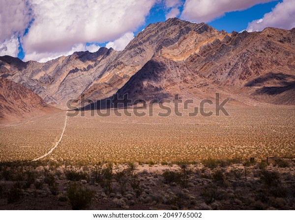 The Great Basin Desert,\
Nevada