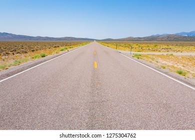 Great Basin Highway 93 In Nevada, USA