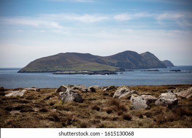 Great Blasket Island In Kerry Ireland