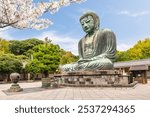 The Great Buddha at Kotokuin at Kamakura in Kanagawa Prefecture, Japan