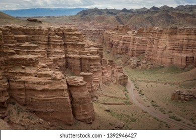 The Great Canyon In Kazakhstan