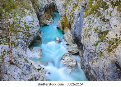 Great Canyon Of Soca River, Slovenia