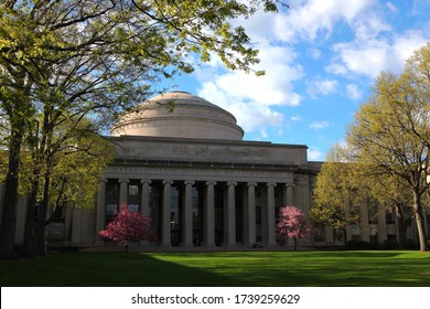 the Great Dome at MIT in spring, Cambridge, Massachusetts, USA