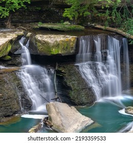 Great Falls Of Tinkers Creek Near Cleveland, Ohio