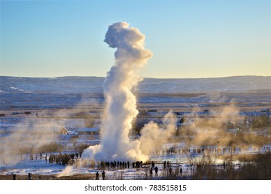 The Great Geysir, Iceland