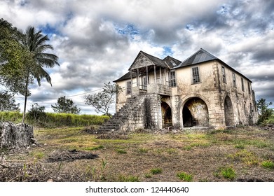 Great House Ruin In Trelawny Jamaica