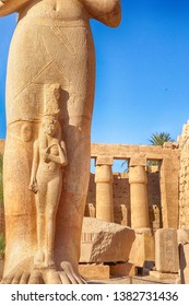 Great Hypostyle Hall and clouds at the Temples of Karnak Egypt - Shutterstock ID 1382731436