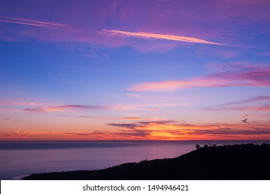 Great Magic Hour Sunset At California