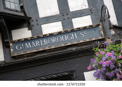 Great Marlborough Street Sign; London; England; UK